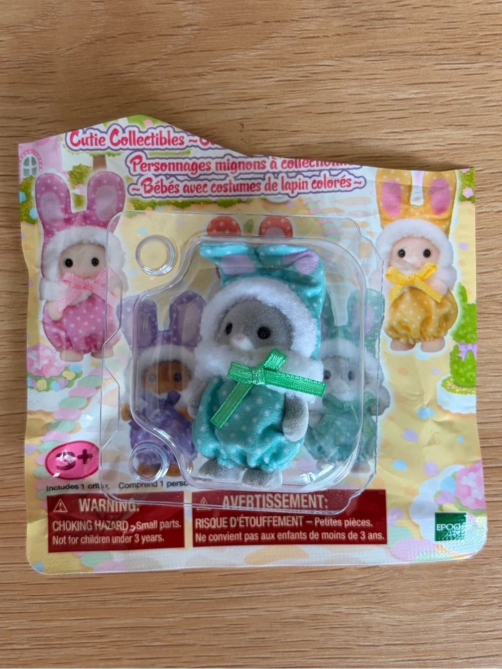 Colorful bunny costume babies (teal)